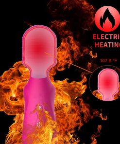 Wand massager vibrator 12 standen roze