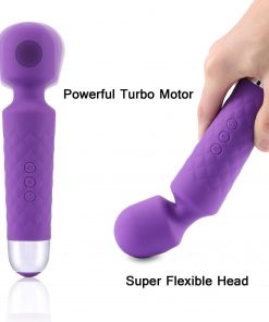 20 standen Wand massager vibrator 12 standen roze