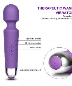 20 standen Wand massager vibrator 12 standen roze