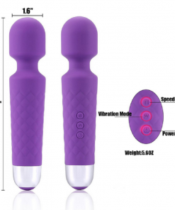 20 standen Wand massager vibrator 12 standen roze