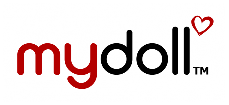 MyDoll logo rounded white
