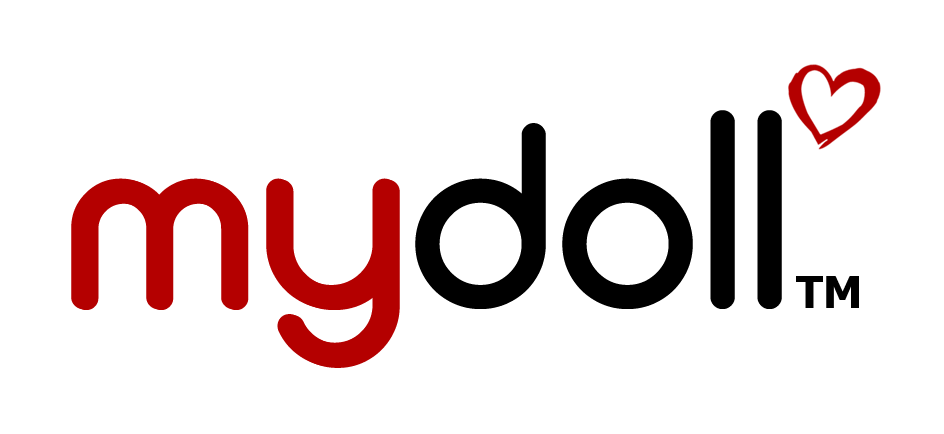 MyDoll logo rounded white